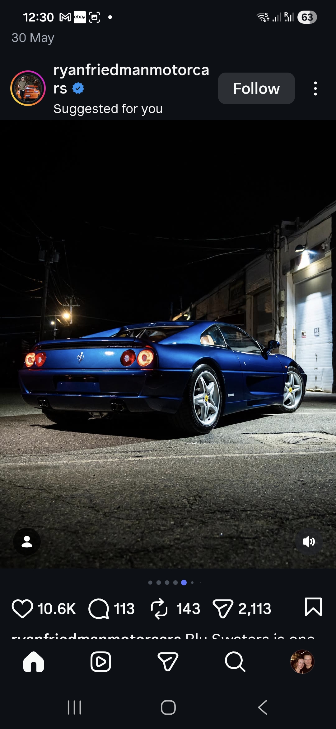 1995 Blu Berlinetta Manual 2.7 — photo 1